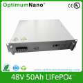 LiFePO4 batterie 48V 50ah pour la station de base de télécom